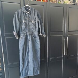Universal Thread Dark Blue Denim Dress